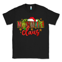 Black christmas nonnie claus Classic Tee - FaDigitalArtStudio