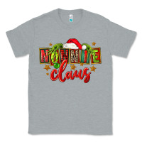 Heather Grey christmas nonnie claus Classic Tee - FaDigitalArtStudio