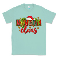 Seafoam christmas nonnie claus Classic Tee - FaDigitalArtStudio