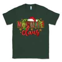 Sports Green christmas nonnie claus Classic Tee - FaDigitalArtStudio