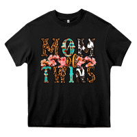 Black mom of twins Heavy Core Tee - OliviaCreatesArt