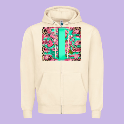 Custom Name Nurse Zipper Hoodie Designed By Ranaportraitstore