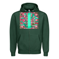 Sports Green custom name nurse Zipper Hoodie - RanaPortraitStore