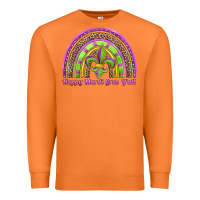 Carrot happy mardi gras y'all rainbow Premium Sweatshirt - Jasminsmagicworld