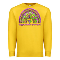 Lemon happy mardi gras y'all rainbow Premium Sweatshirt - Jasminsmagicworld