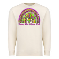 Sandshell happy mardi gras y'all rainbow Premium Sweatshirt - Jasminsmagicworld