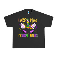 Pigment Black little miss mardi gras Urban Heavy Tee - LillyAllenDesigns