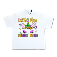 White little miss mardi gras Urban Heavy Tee - LillyAllenDesigns
