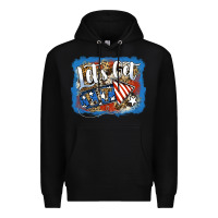Black Let's Get Lit Premium Hoodie - Jasminsmagicworld