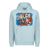 Blue Mist Let's Get Lit Premium Hoodie - Jasminsmagicworld