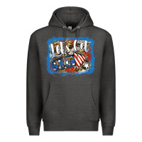 Charcoal Heather Let's Get Lit Premium Hoodie - Jasminsmagicworld