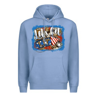Colony Blue Let's Get Lit Premium Hoodie - Jasminsmagicworld