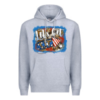 Heather Grey Let's Get Lit Premium Hoodie - Jasminsmagicworld