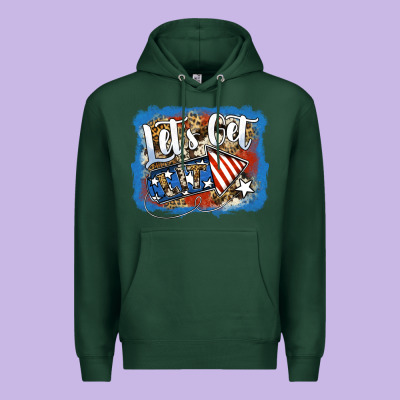Let's Get Lit Premium Hoodie Designed By Jasminsmagicworld