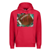 Cardinal sports football background Premium Hoodie - Artiststas