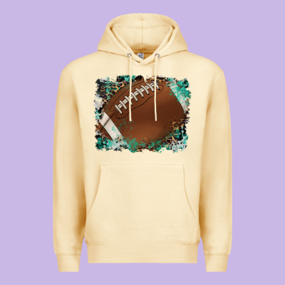 Sports Football Background Premium Hoodie Designed By Artiststas
