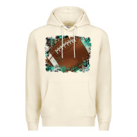 Sandshell sports football background Premium Hoodie - Artiststas