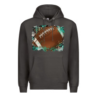 Smoke sports football background Premium Hoodie - Artiststas