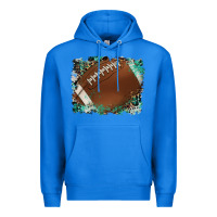 True Royal sports football background Premium Hoodie - Artiststas