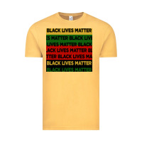 Vintage Mustard black lives matter seamless pattern Vintage Tee - BundleAndBundleShop