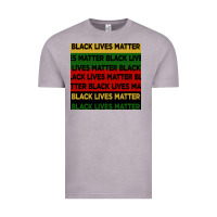 Vintage Zinc black lives matter seamless pattern Vintage Tee - BundleAndBundleShop