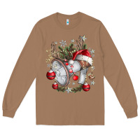 Toasted Coconut Merry Christmas Long Sleeve Tee - CowhideDigitalArt