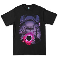 Black astronaut deep space Premium Tee - maiPhamDesign