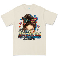 Bone american babe messy bun Premium Tee - FaDigitalArtStudio