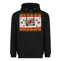 Black very merry teacher Heavyweight Hoodie - Jasminsmagicworld