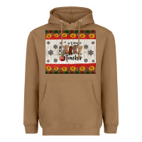 Toasted Coconut very merry teacher Heavyweight Hoodie - Jasminsmagicworld