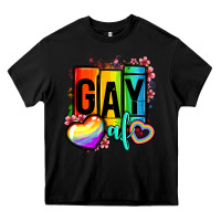 Black gay af Heavy Core Tee - OliviaCreatesArt