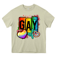 Mossy gay af Heavy Core Tee - OliviaCreatesArt