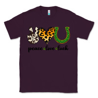 Plum Peace Love Luck Classic Tee - Jasminsmagicworld