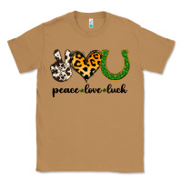 Toasted Coconut Peace Love Luck Classic Tee - Jasminsmagicworld