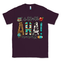 Plum i do it for the aha moments teacher Classic Tee - OliviaCreatesArt
