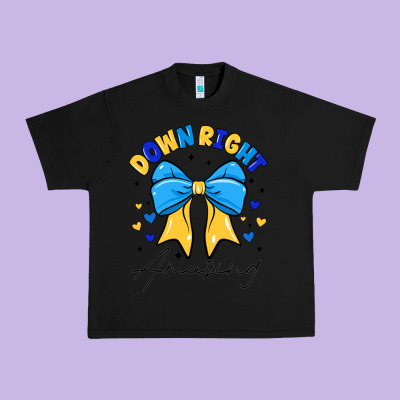 Down Right Amazing Urban Heavy Tee Designed By Cowhidedigitalart