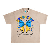 French Oak Down Right Amazing Urban Heavy Tee - CowhideDigitalArt