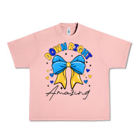 Salmon Down Right Amazing Urban Heavy Tee - CowhideDigitalArt