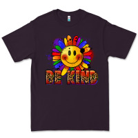 Plum Be kind pride Premium Tee - FaDigitalArtStudio