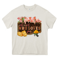Cream just a girl who loves pig olivia Heavy Core Tee - OliviaCreatesArt