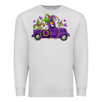 Dove Grey mardi gras truck Premium Sweatshirt - Jasminsmagicworld