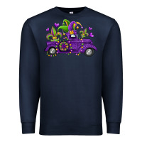 Navy mardi gras truck Premium Sweatshirt - Jasminsmagicworld