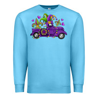 Ocean Blue mardi gras truck Premium Sweatshirt - Jasminsmagicworld