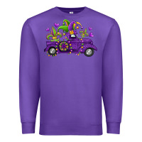 Purple mardi gras truck Premium Sweatshirt - Jasminsmagicworld