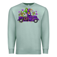 Seafoam mardi gras truck Premium Sweatshirt - Jasminsmagicworld