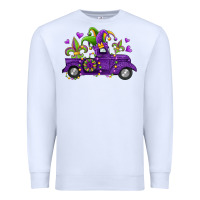 White mardi gras truck Premium Sweatshirt - Jasminsmagicworld