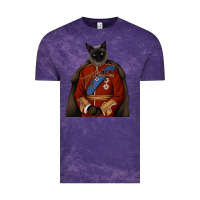Cloud Purple Pet Portraits, Custom Pet Portraits, Renaissance Pet Portraits, Custom Vintage Tee - RanaPortraitStore