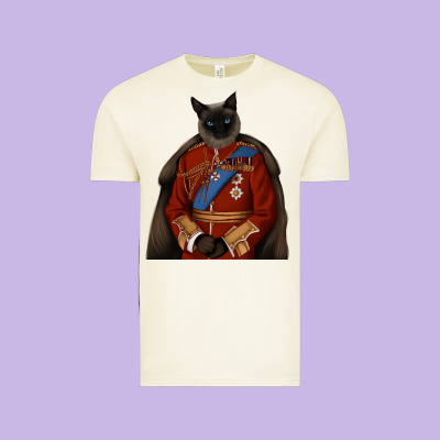 Pet Portraits, Custom Pet Portraits, Renaissance Pet Portraits, Custom Vintage Tee Designed By Ranaportraitstore