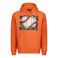 Carrot sports baseball background Premium Hoodie - Artiststas