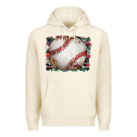 Tofu sports baseball background Premium Hoodie - Artiststas